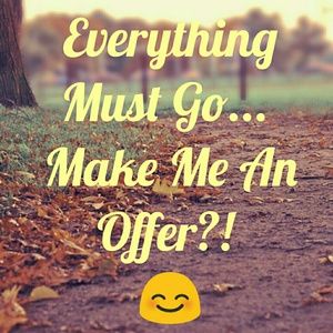 Offers Welcome! 😊